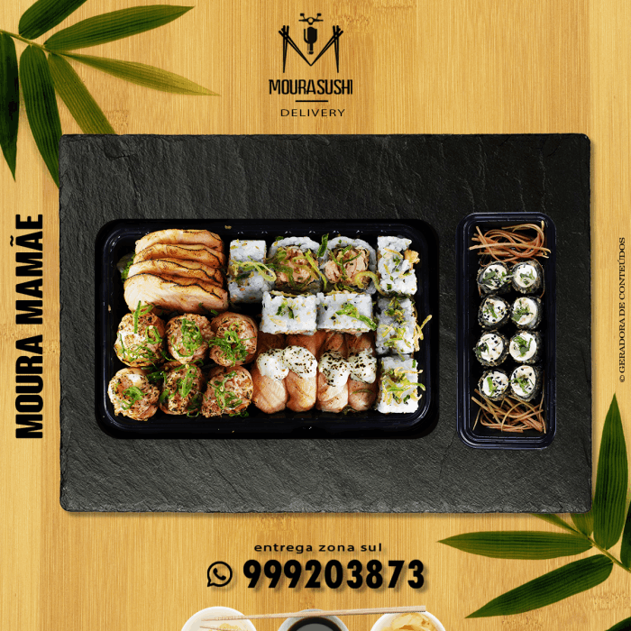 COMBO SUSHI MOURA MAMÃE